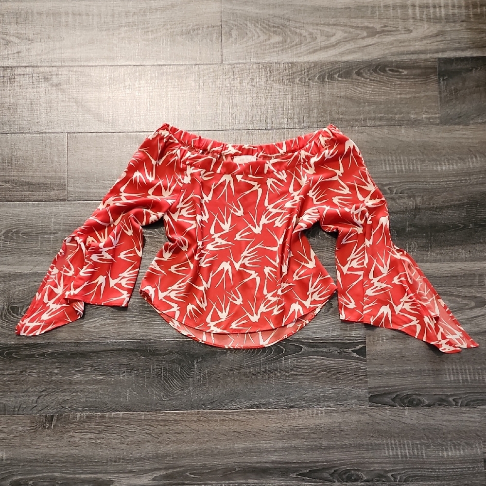 🌹 Eight Sixty Tropical Off The Shoulder Top 🌹
